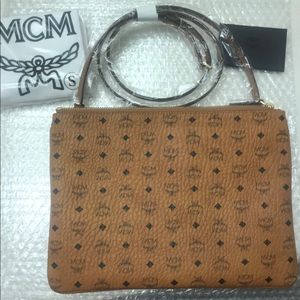 Authentic McM Pouch Crossbody